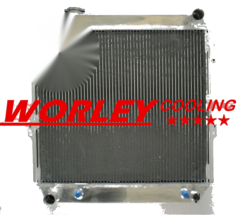 Toyota 4Runner Hilux VZN130 Aluminum Radiator + 16" Fan (1995-2002)