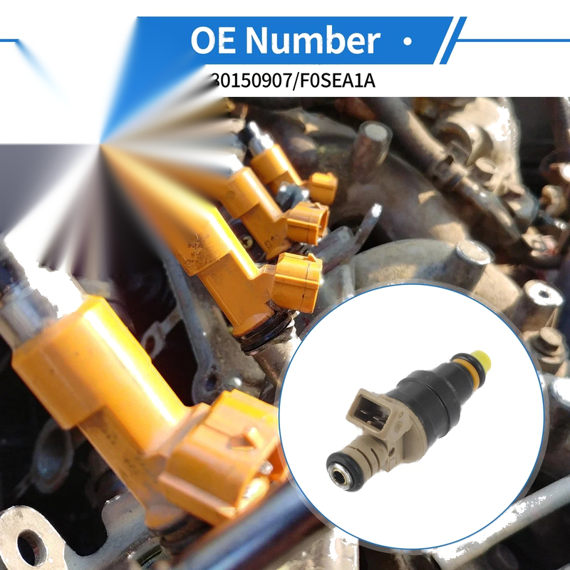 Ford F-150 F-250 4.9L 3.0L V6 Fuel Injector 1 Pc No.0280150907 (90-95)