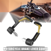 Bike Pair / 7/8" 22mm / Motorcycle Brake Lever Guard Handlebar Protector Clutch Gold Tone