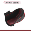 Acura ZDX Black Red Faux Leather Gear Shift Knob Cover (2010 - 2012)