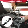 Honda Accord (2013-2017) Black Front Left Bumper Bracket
