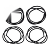 Set Front Rear Door Rubber Seal Fits Toyota Starlet KP60 KP62 4D 1978 -1984 D06