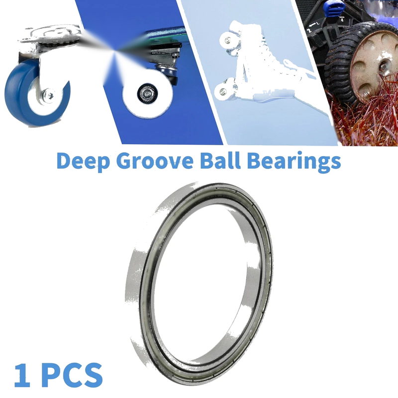 Scooter Skateboard Wheel 75x95x10mm Deep Groove Ball Bearings P6 1 Pc