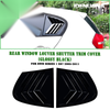 BMW 1 Series E87 Rear Window Side Louver Cover (2005-2011)
