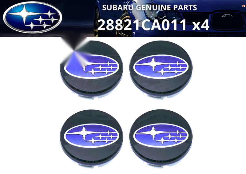 Subaru BRZ Wheel Center Cap 49mm 4pcs (2013–2020)