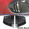 Mazda 3 Axela 2X Matte Black Side Window Louver Cover Side Trim (2014–2018)