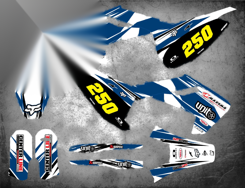 Husqvarna TC FC 2016-2018 DIGGER STYLE Custom Graphics Full Kit