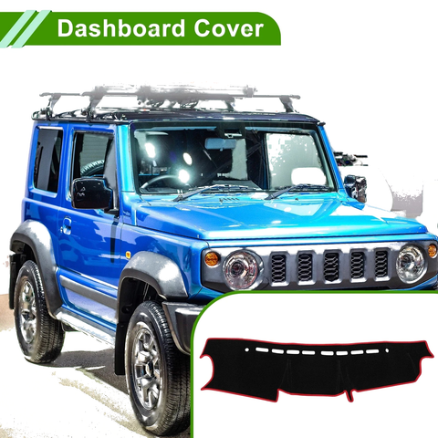 Suzuki Jimny JB64 JB74 Dashboard Cover Black Red (2018-2023)