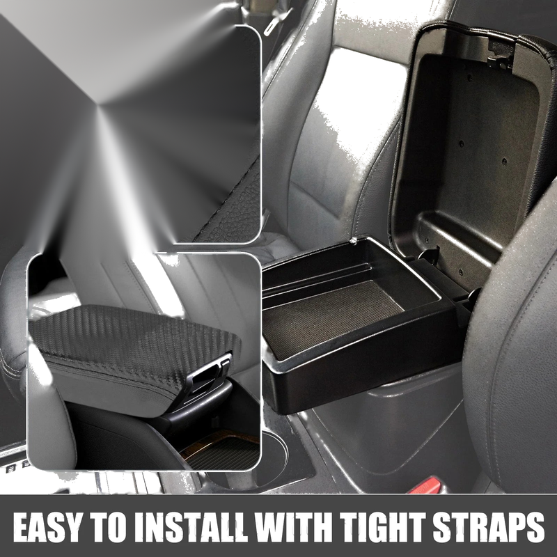 Toyota CHR 2020-2022 Carbon Fiber Black Center Console Cover