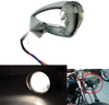 Motorcycle Bobber Chopper Dyna Softail 6" Chrome Bullet Headlight Lamp
