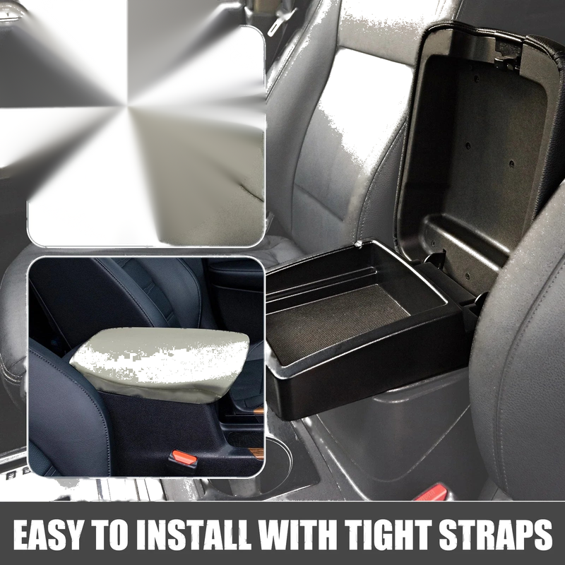 Toyota Land Cruiser Brown Center Console Armrest Cover (2008-2021)