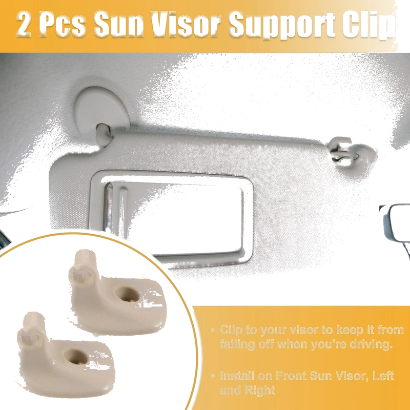 Dodge Chrysler Beige Sun Visor Clip Retainer
