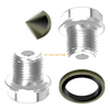 Suzuki GSXR GSXS 750 1000 Hayab Bandit Boulevard 2x Drain Plug Gasket