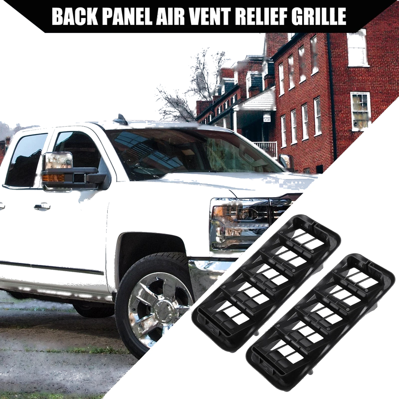 GMC Chevrolet Silverado  2 x Pieces Back Panel Air Vent Grille