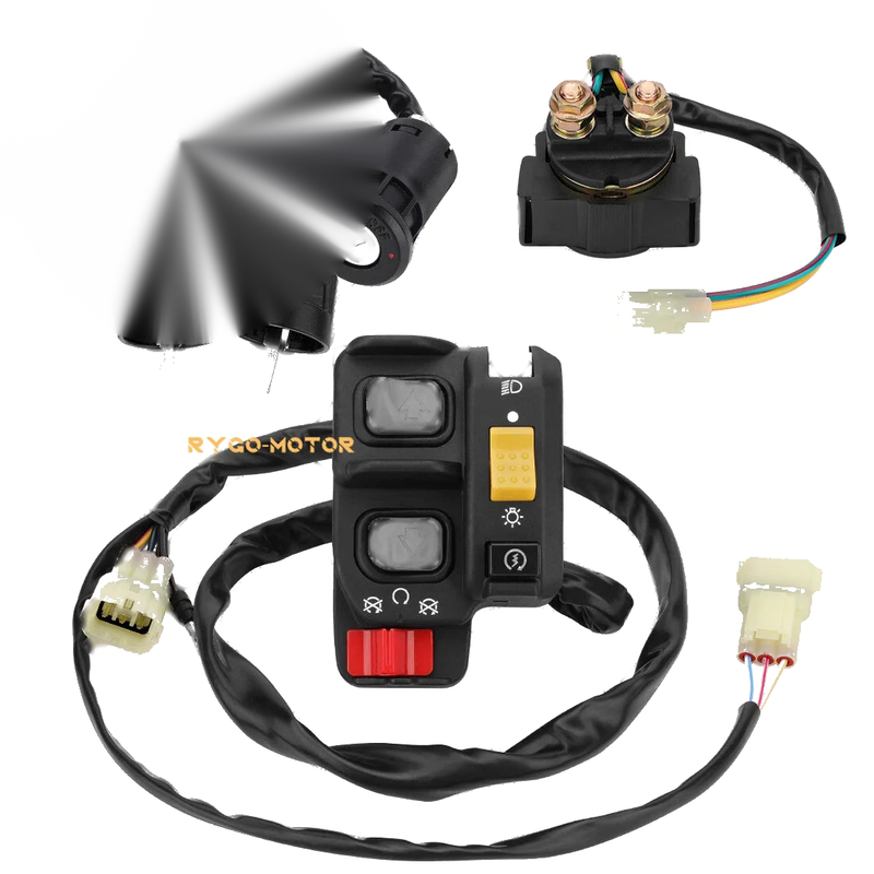 Handlebar Key Starter Relay Switch Honda Foreman 450 ES TRX450FE (1998–2004)