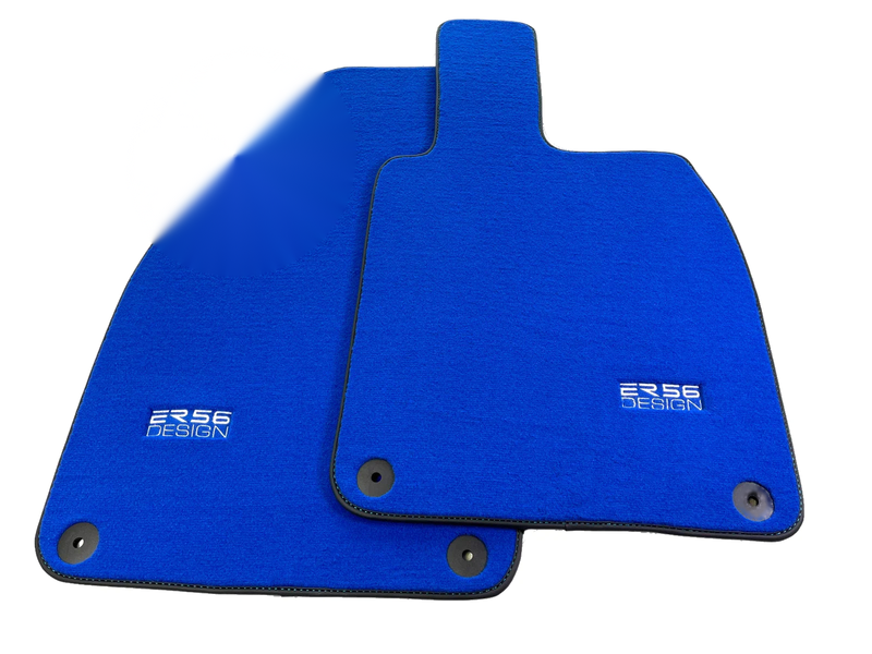 Porsche 718 Boxster Premium Blue Carpet Floor Mats (2017-2022)