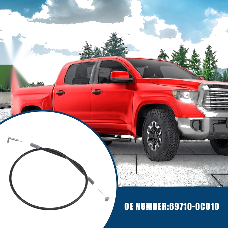 Toyota Tundra Front Black Door Inside Locking Cable