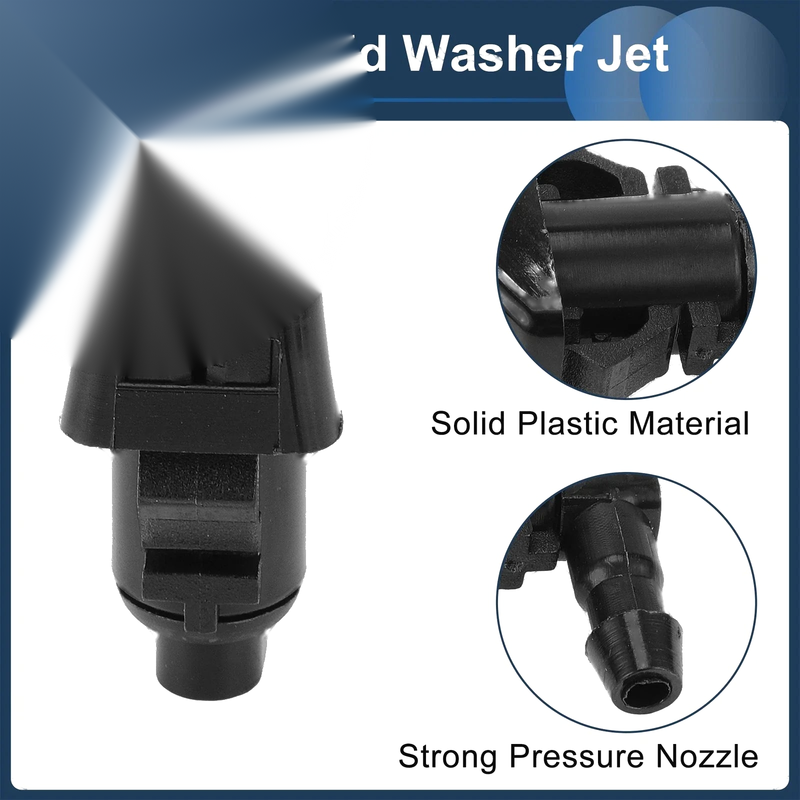 Jeep Windshield Washer Nozzle With Gasket, Fluid Hose