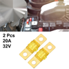 Car Truck Motorcycle Boat Audio CD 2 x AMI 20A 32V Fuses