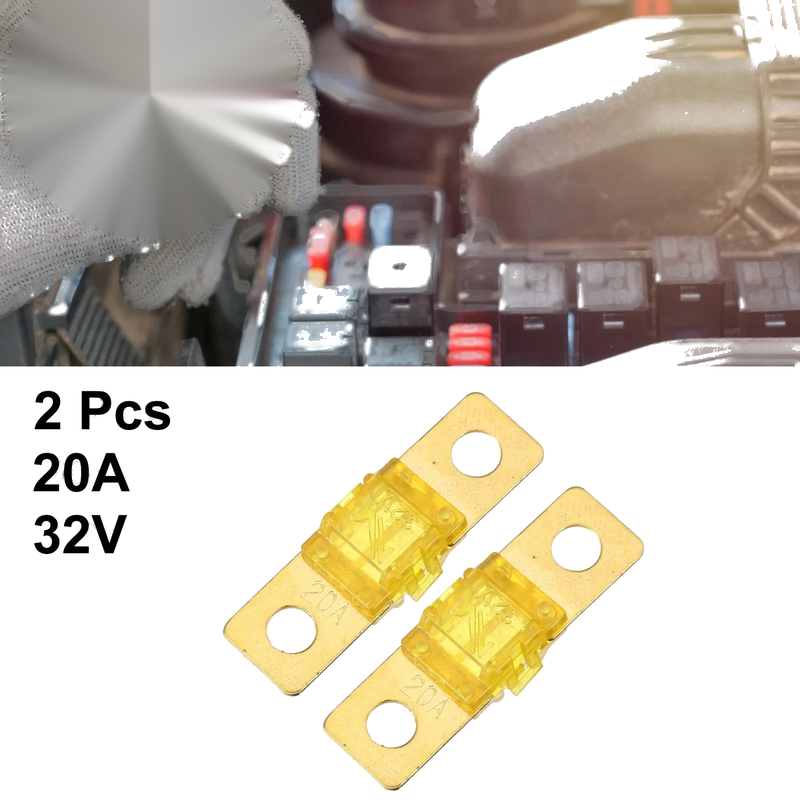 Car Truck Motorcycle Boat Audio CD 2 x AMI 20A 32V Fuses