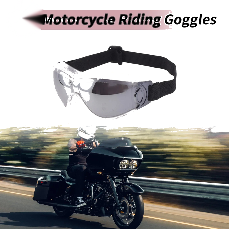 PC PU Cycling Sunglasses Motorcycle Riding Goggles