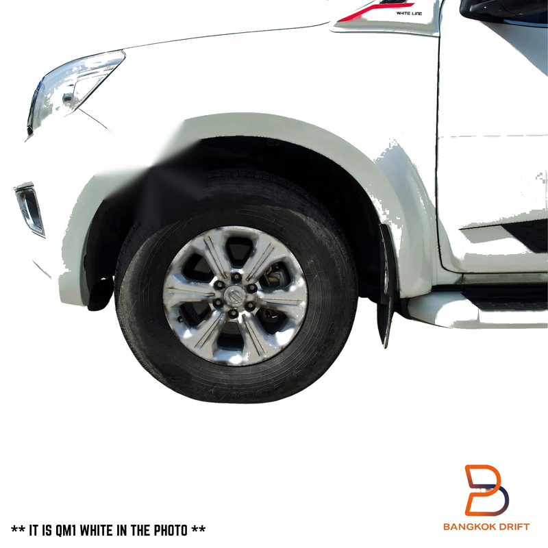 Navara NP300 D23 ST ST-X Widebody G42 Black Fender Flares (2015-2019)