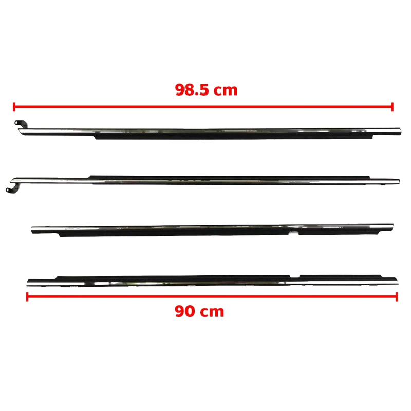 Weatherstrip Door Belt Out Set 4 CH Fits Toyota Corolla AE110 AE111 1995-02 D06