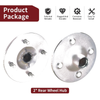 Yamaha Big Bear 400 2 x Rear Wheel Hubs (2007–2012)