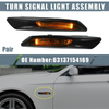 BMW 528i 535i 550i F10 Side Marker Turn Signal Amber Light (2010-2016)