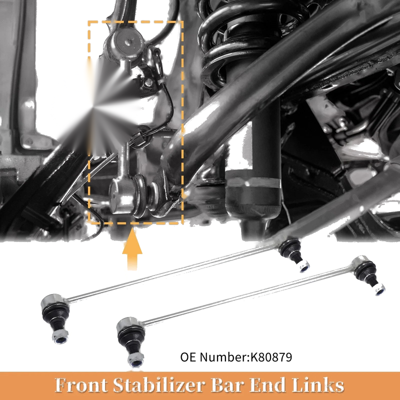 Scion xD, Toyota Yaris Front Stabiliser Sway Bar Links (2008-2014)