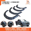Isuzu D-Max 4Door Dual Cab Fender Flares (2020-2023)