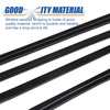 Honda Civic Sedan 4 x Window Seal Weatherstrip Trim (2016-2019)