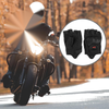 M 1 x Motorcycle Gloves Breathable Half Finger Leather Outdoor Gloves Black