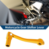 Bosuer 125 Gold Tone Folding Motorcycle Gear Shifter Lever