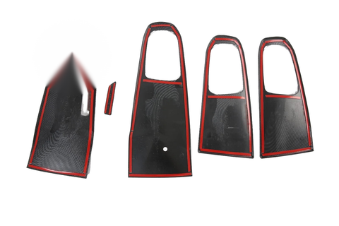 Kia Sorento ABS Carbon Fiber Inner Door Handle Frame Cover Trim (2021-2023)