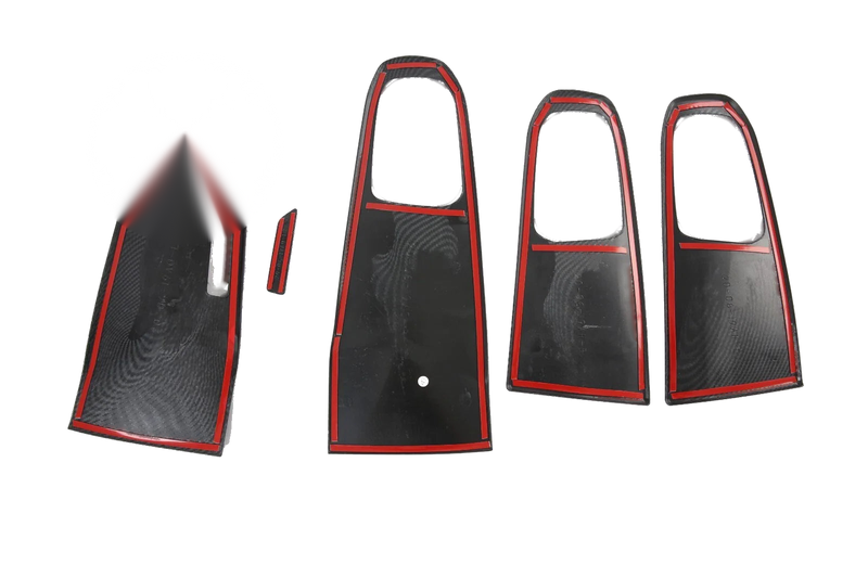 Kia Sorento ABS Carbon Fiber Inner Door Handle Frame Cover Trim (2021-2023)