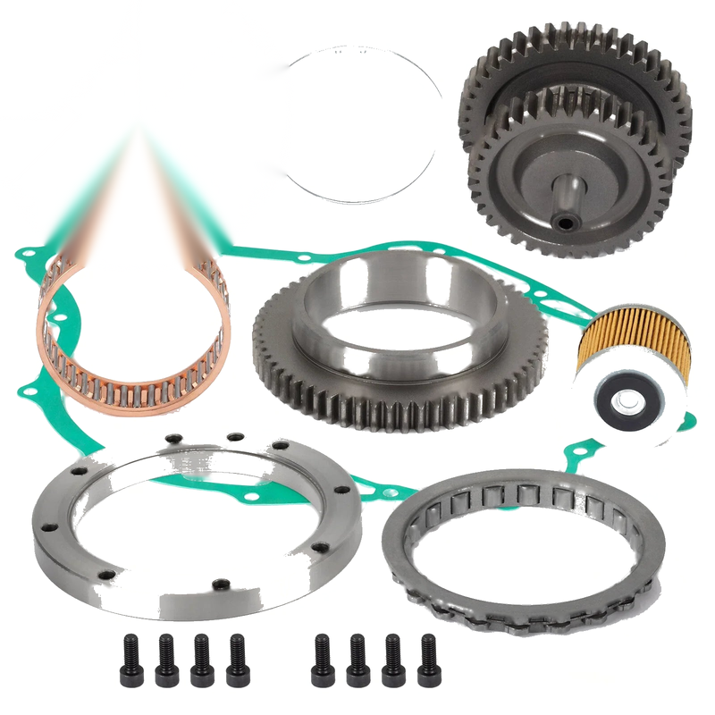 Yamaha V-Star 1100 Starter Clutch Gear Idler w/ Gaskets (1999–2009)
