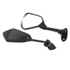 Kawasaki Ninja ZX6R ZX-6R Black Rearview Mirrors (2009-2012)