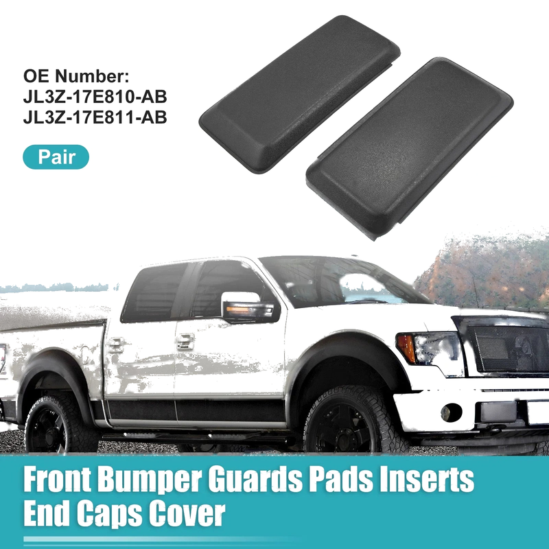 Ford F150 Front Bumper Bracket Insert Caps (2018-2020)
