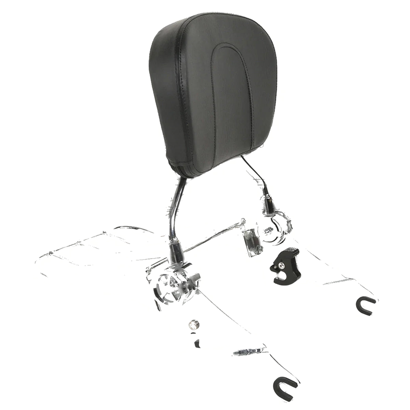 Harley Touring Street Glide Backrest Sissy Bar Luggage Rack (2009-2025)