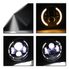 Motorcycle Cafe Racer (2010-2023) - Low / High Beam Parking Light 7" Headlight