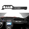 Ford Mustang 4-Hole Carbon Fiber Air Vent Outlet Panel Cover (2015-2023)