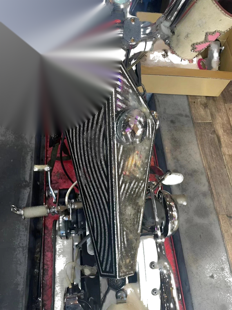 Motorcycle 12L Universal Petrol Gas Fuel Tank with Oil Cap