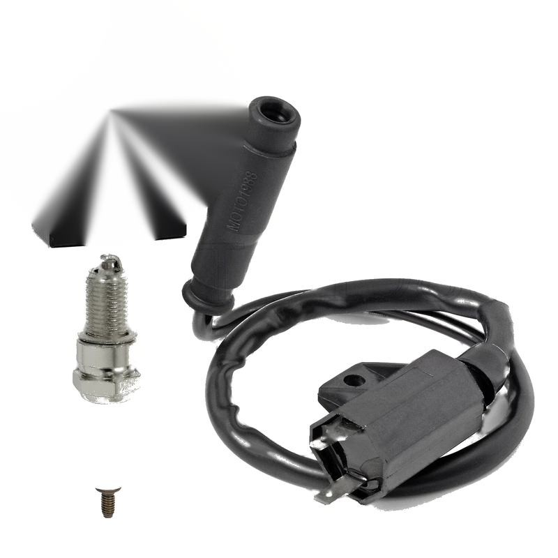 Kawasaki Teryx 750 Ignition Coil + Spark Plug + Cap 4x4 (2008–2013)
