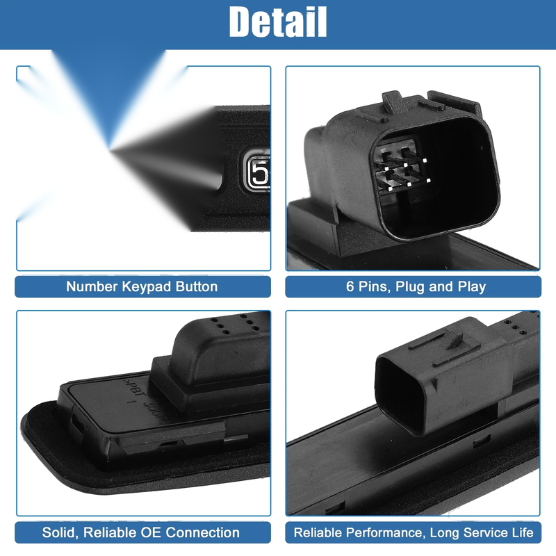 Ford F250 F350 Driver Side Keyless Entry Keypad (2008-2010)
