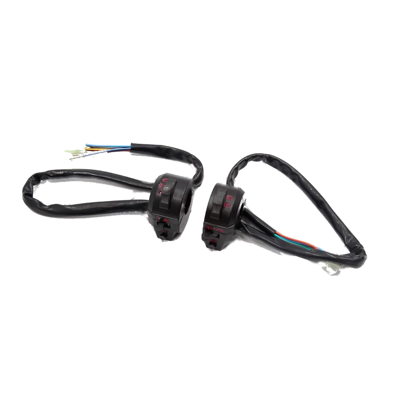 Honda CG125 Pair 7/8" Motorbike Handlebar Switch Turn Signal Light Control