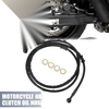 Motorcycle Oil Hose 155cm Clutch Throttle Pipe Black