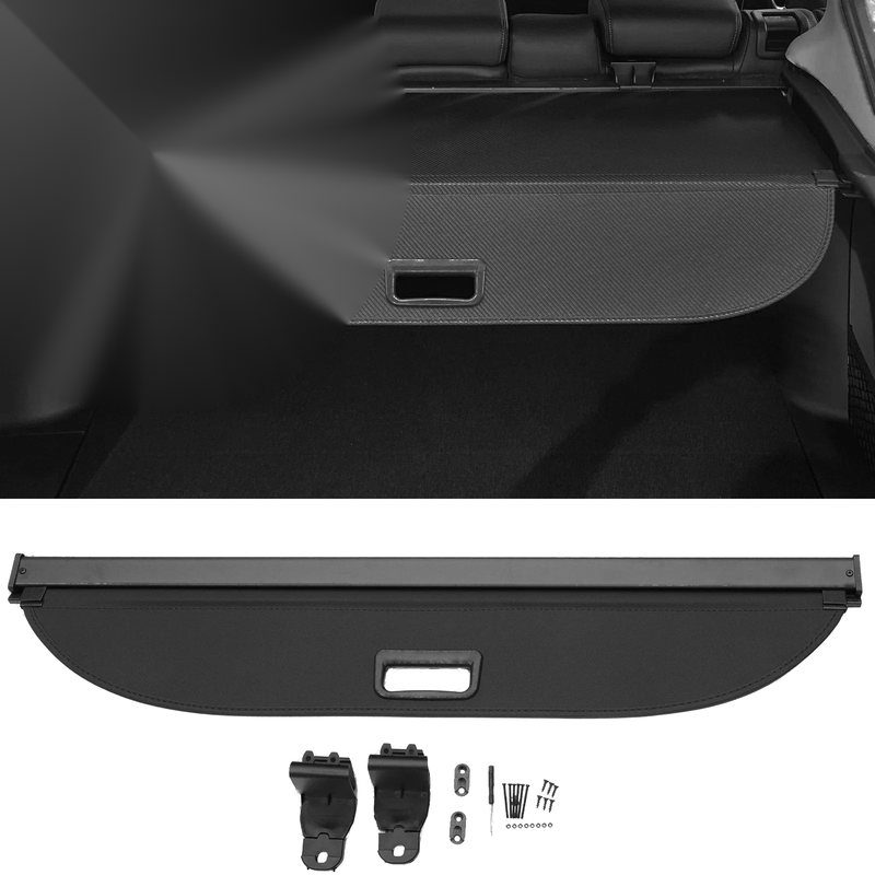 BMW X1 F48 2016-2021 Rear Trunk Gloss Black Retractable Cargo Cover