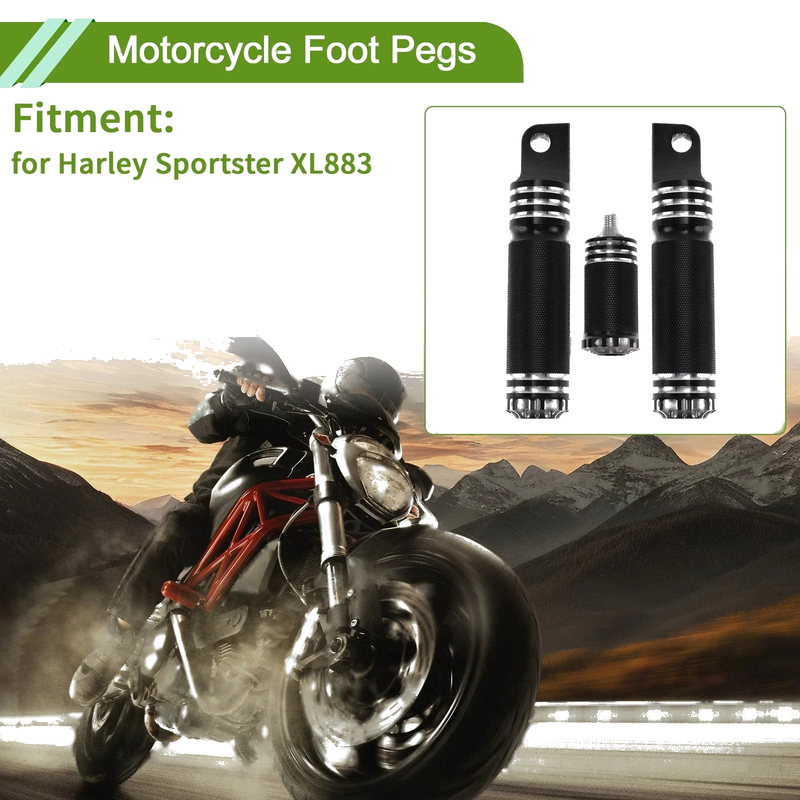 Harley Sportster XL883 Foot Pegs / 2 x / Foot Pegs