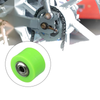 Motorcycle 8mm Drive Chain Pulley Roller Slider Tensioner Rubber Wheel